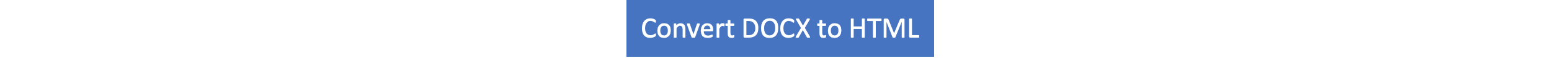 DOCX do HTML