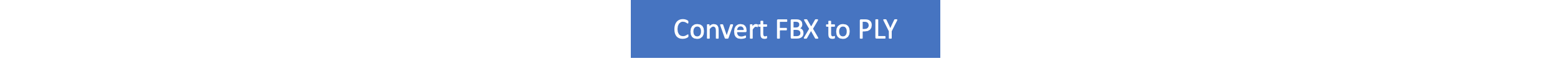 FBX to PLY
